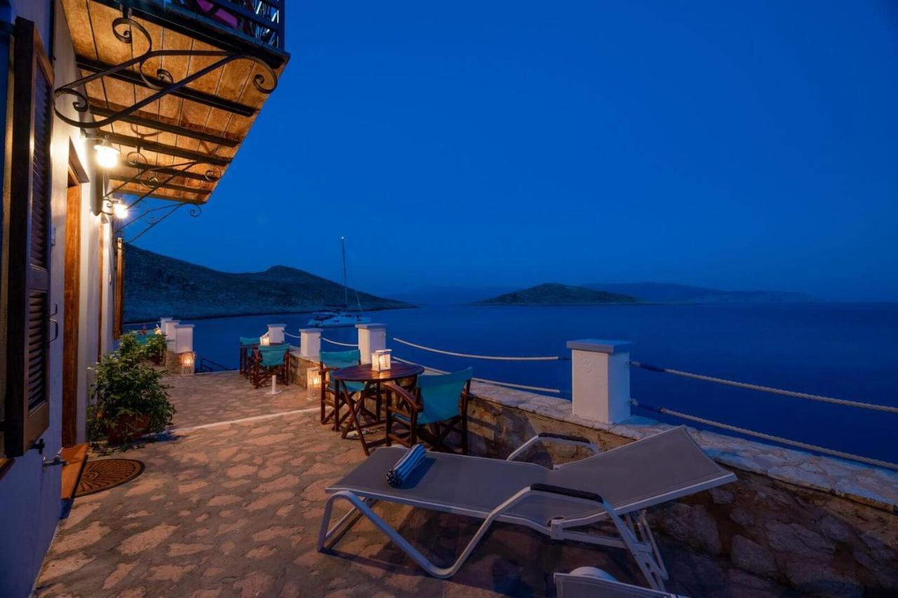 Villa Leleka Chalki Town Exterior foto