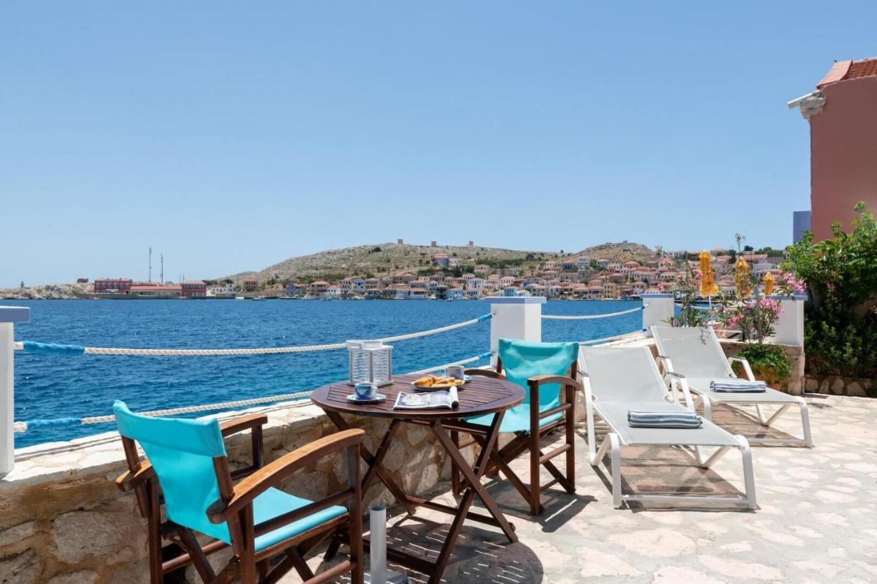 Villa Leleka Chalki Town Exterior foto