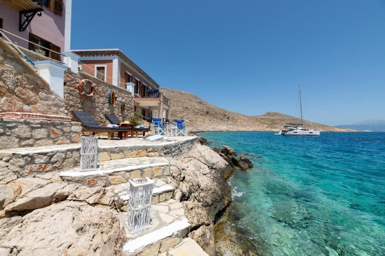 Villa Leleka Chalki Town Exterior foto