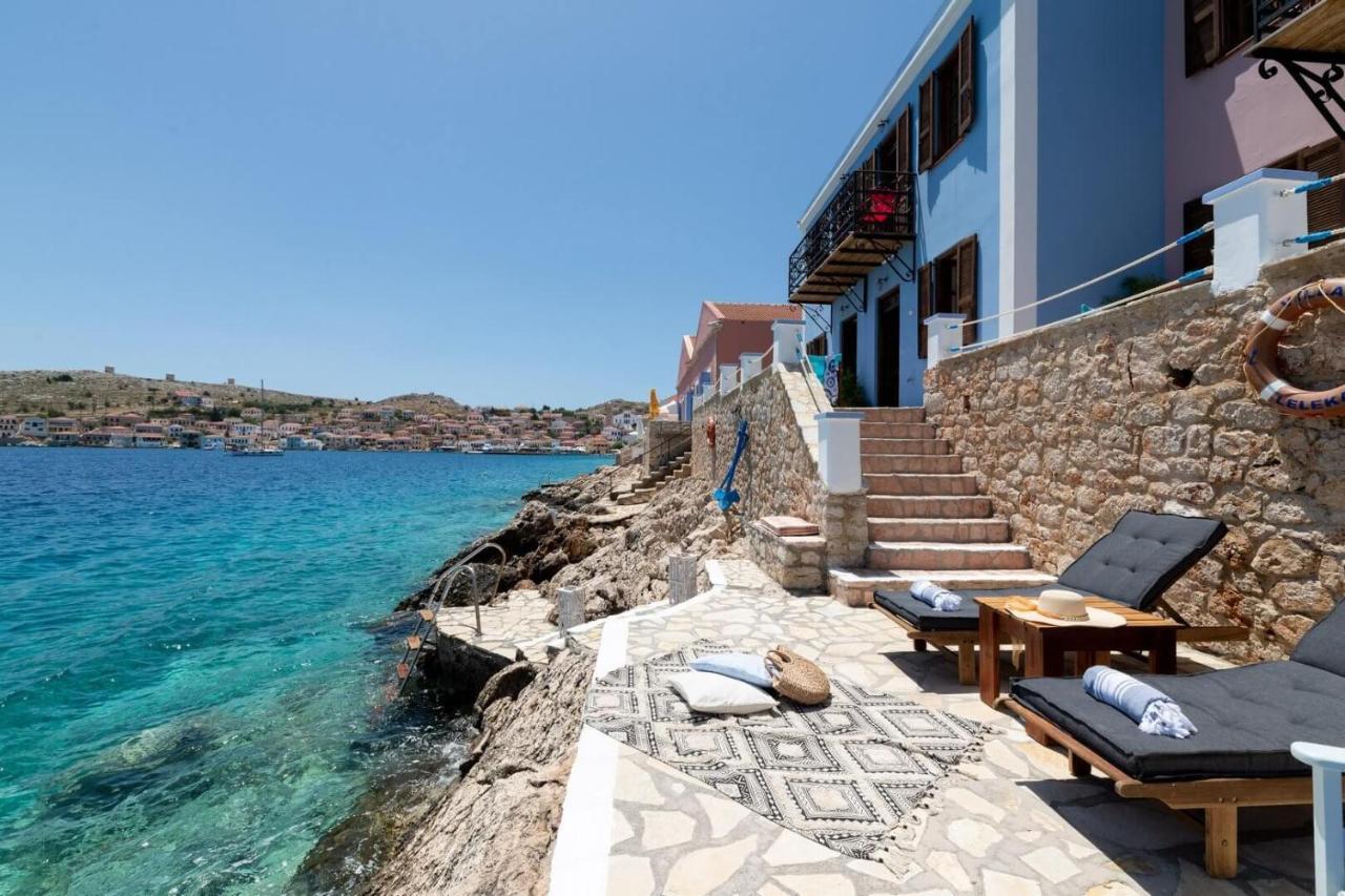 Villa Leleka Chalki Town Exterior foto