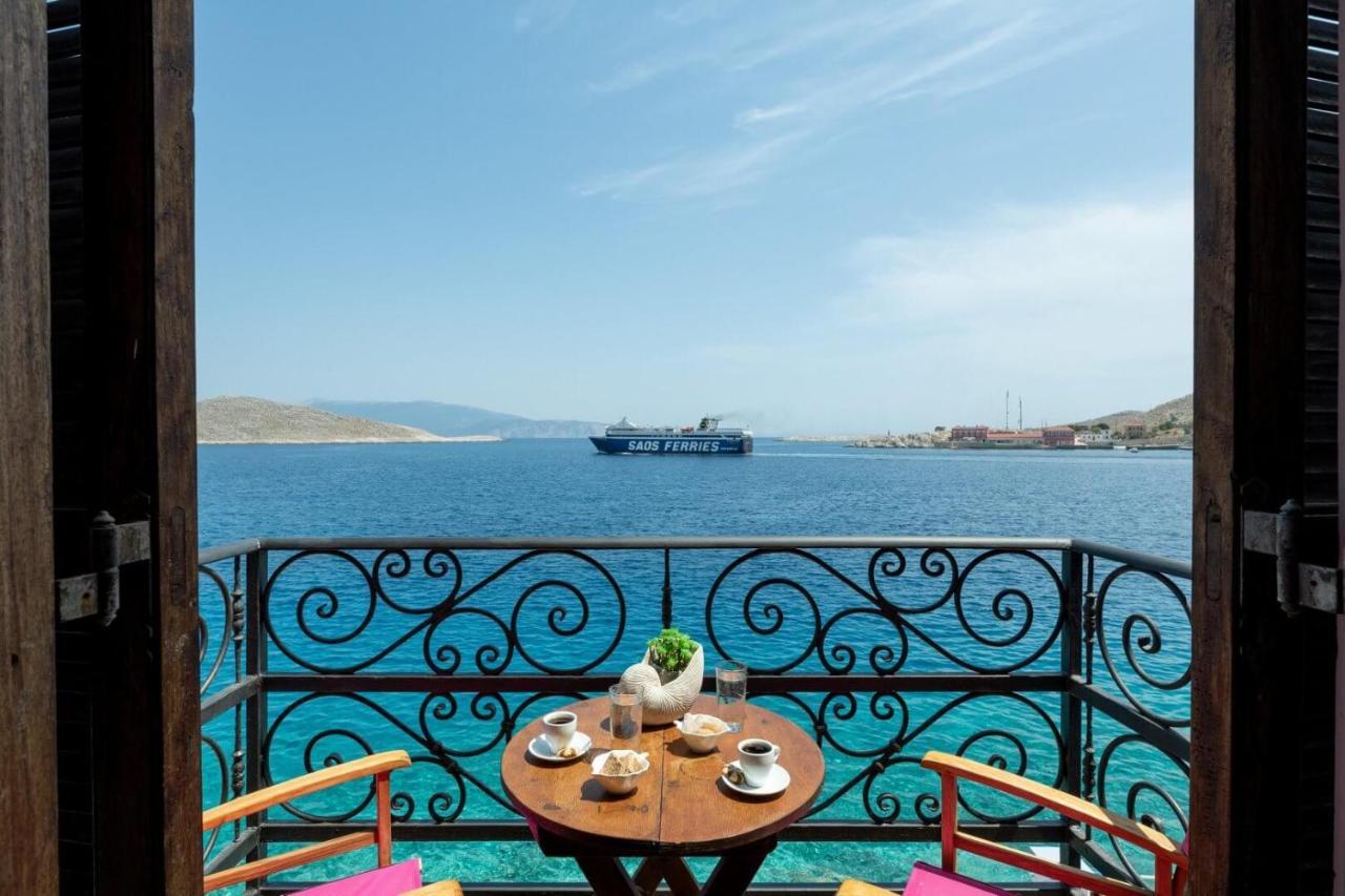 Villa Leleka Chalki Town Exterior foto